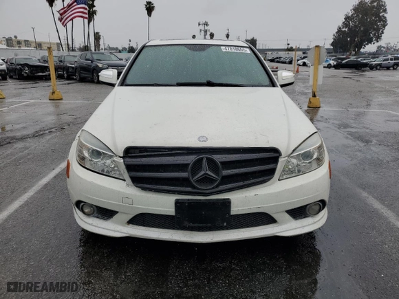 2009 Mercedes-Benz C-Class 3.0L Sport with VIN WDDGF54X19R053869, listed as a Copart auction lot 47818665 with 158,588 mi miles and Salvage Title. Bid and sale history available at carsss.com. Image 5.