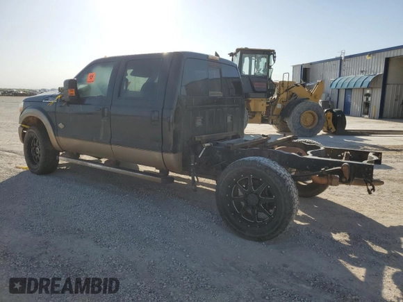 2012 Ford F-250 XL with VIN 1FT7W2BT4CEC38389, listed as a Copart auction lot 56659605 with Not provided miles and Salvage title. Bid and sale history available at DreamBid. Image 2.