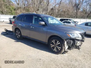 2018 Nissan Pathfinder S with VIN 5N1DR2MN0JC603115, listed as a Copart auction lot 46102035 with 114,220 mi miles and Salvage Title. Bid and sale history available at carsss.com. Image 4.