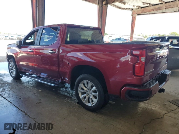 2020 Chevrolet Silverado 1500 Custom with VIN 3GCPWBEF2LG152545, listed as a Copart auction lot 50249955 with 96,417 mi miles and Salvage Title. Bid and sale history available at carsss.com. Image 2.