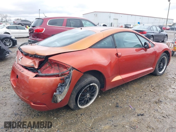 2007 Mitsubishi Eclipse GS with VIN 4A3AK24FX7E022171, listed as a IAAI auction lot 41248350 with 188,228 mi miles and . Bid and sale history available at DreamBid. Image 4.