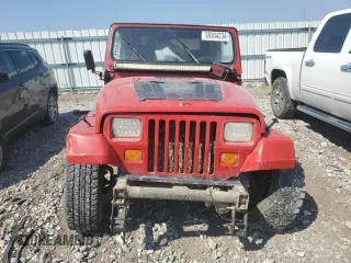 1995 Jeep Wrangler S with VIN 1J4FY19P1SP231891, listed as a Copart auction lot 69304234 with 0 mi miles and Salvage Title. Bid and sale history available at carsss.com. Image 5.