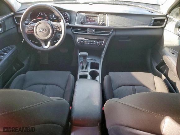 2016 Kia Optima LX with VIN 5XXGT4L3XGG084517, listed as a Copart auction lot 52436005 with 96,395 mi miles and Salvage Title. Bid and sale history available at carsss.com. Image 8.