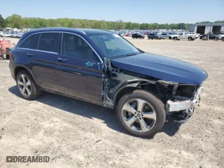 2021 Mercedes-Benz GLC with VIN W1N0G8EB4MF878174, listed as a Copart auction lot 52540405 with 41,304 mi miles and Salvage Title. Bid and sale history available at carsss.com. Image 4.