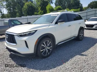 2023 Infiniti QX60 Sensory with VIN 5N1DL1GS7PC361901, listed as a Copart auction lot 60021655 with 40,349 mi miles and Salvage title. Bid and sale history available at DreamBid. Image 1.