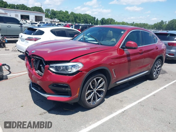 2021 BMW X4 xDrive30i with VIN 5UX2V1C07M9F59530, listed as a IAAI auction lot 42484957 with Not provided miles and . Bid and sale history available at DreamBid. Image 17.