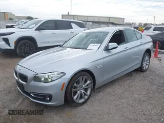 2015 BMW 5 Series 535i xDrive with VIN WBA5B3C54FD544802, listed as a IAAI auction lot 41283822 with 93,828 mi miles. Bid and sale history available at carsss.com. Image 2.