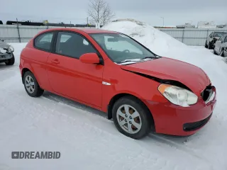 2008 Hyundai Accent Man L with VIN KMHCN35C88U100673, listed as a Copart auction lot 41707495 with 190,844 mi miles and Salvage Title. Bid and sale history available at carsss.com. Image 4.