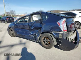 2014 Toyota Prius Four with VIN JTDKN3DU0E0389612, listed as a Copart auction lot 45700645 with Not Provided miles and Salvage Title. Bid and sale history available at carsss.com. Image 2.