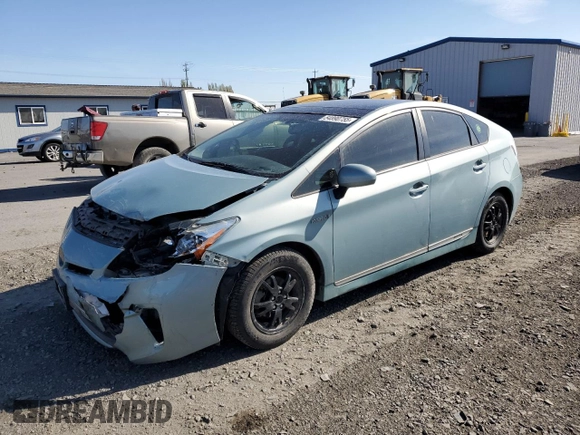 2012 Toyota Prius One with VIN JTDKN3DU9C5407301, listed as a Copart auction lot 54890755 with 137,539 mi miles and Salvage Title. Bid and sale history available at DreamBid. Image 1.