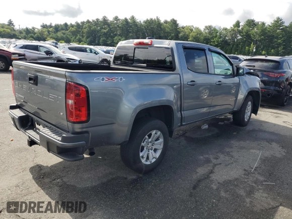 2022 Chevrolet Colorado 4WD LT with VIN 1GCGTCENXN1319239, listed as a Copart auction lot 64302945 with Not provided miles and Salvage title. Bid and sale history available at DreamBid. Image 3.