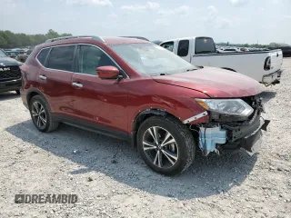 2020 Nissan Rogue S with VIN 5N1AT2MT8LC820093, listed as a Copart auction lot 59669625 with 67,395 mi miles and Salvage title. Bid and sale history available at DreamBid. Image 4.