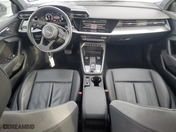 2024 Audi A3 Premium with VIN WAUAUDGY3RA059494, listed as a Copart auction lot 88707605 with 25,989 mi miles and Clean Title. Bid and sale history available at carsss.com. Image 8.