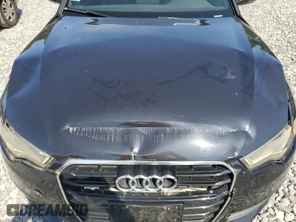 2012 Audi A6 Premium Plus with VIN WAUGGAFC1CN131881, listed as a Copart auction lot 62685825 with 158,702 mi miles and Clean title. Bid and sale history available at DreamBid. Image 11.