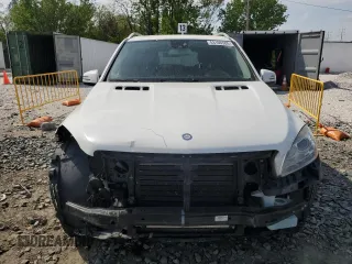 2015 Mercedes-Benz M ML 350 with VIN 4JGDA5JB1FA569935, listed as a Copart auction lot 53106585 with 26,400 mi miles and Salvage Title. Bid and sale history available at carsss.com. Image 5.