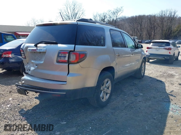 2015 GMC Acadia SLE with VIN 1GKKRPKD9FJ371544, listed as a IAAI auction lot 41745886 with 162,328 mi miles. Bid and sale history available at carsss.com. Image 4.