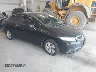 2015 Honda Civic LX with VIN 19XFB2F51FE235588, listed as a IAAI auction lot 42167966 with Not Provided miles. Bid and sale history available at carsss.com. Image 1.