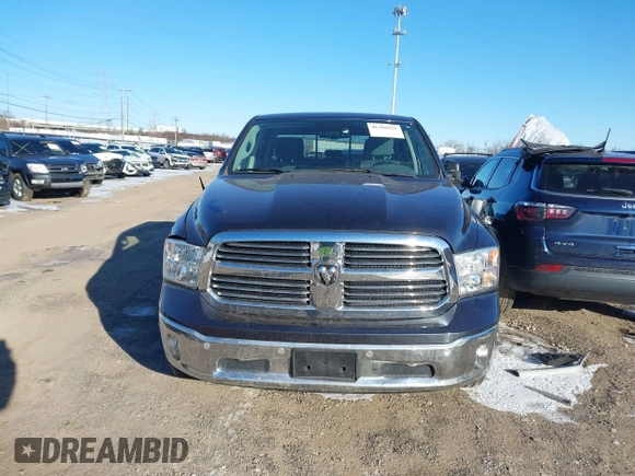 2018 Ram 1500 Big Horn with VIN 1C6RR7LG7JS333193, listed as a IAAI auction lot 41349921 with 87,421 mi miles. Bid and sale history available at carsss.com. Image 12.