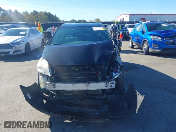 2011 Toyota Prius I with VIN JTDKN3DU9B0255659, listed as a IAAI auction lot 41857782 with 273,166 mi miles. Bid and sale history available at carsss.com. Image 12.
