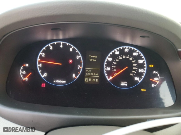 2007 Hyundai Azera SE with VIN KMHFC46F67A228508, listed as a Copart auction lot 71537224 with 123,218 mi miles and Salvage Title. Bid and sale history available at carsss.com. Image 9.