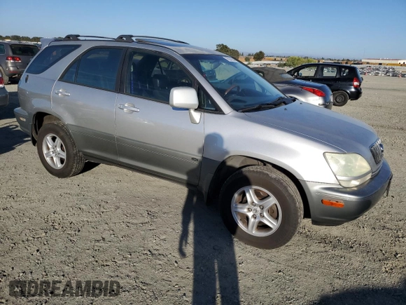 2002 Lexus RX 300 with VIN JTJHF10U020239039, listed as a Copart auction lot 76954354 with 218,210 mi miles and Clean Title. Bid and sale history available at carsss.com. Image 4.