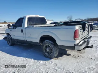 2005 Ford F-250 XL with VIN 1FTSF21P45EC86041, listed as a Copart auction lot 87603895 with 162,299 mi miles and Salvage Title. Bid and sale history available at DreamBid. Image 2.