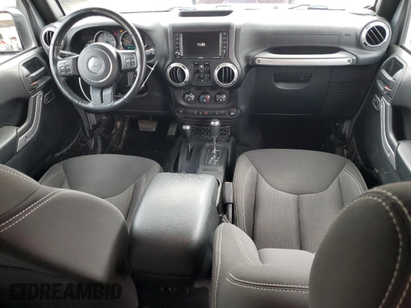 2017 Jeep Wrangler Unlimited Sahara с VIN 1C4BJWEG5HL658549, выставлен на аукционе Copart как лот 53947905 с пробегом 145 499 миль миль и Списание • Salvage title. История ставок и продаж доступна на DreamBid. Изображение 8.