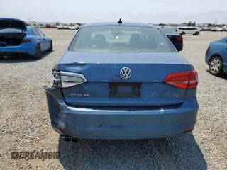 2015 Volkswagen Jetta SE with VIN 3VWD17AJ1FM421162, listed as a Copart auction lot 63873695 with 191,976 mi miles and Salvage title. Bid and sale history available at DreamBid. Image 6.