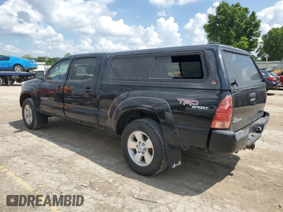 2005 Toyota Tacoma with VIN 5TEMU52N55Z018383, listed as a Copart auction lot 61807995 with 352,755 mi miles and Salvage title. Bid and sale history available at DreamBid. Image 2.