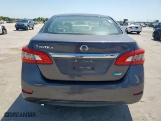 2014 Nissan Sentra S with VIN 3N1AB7AP4EL683806, listed as a Copart auction lot 52155055 with 116,710 mi miles and Clean Title. Bid and sale history available at carsss.com. Image 6.