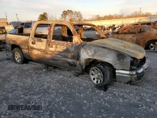 2007 Chevrolet Silverado 1500 LS with VIN 2GCEC13V771155878, listed as a Copart auction lot 88694135 with Not Provided miles and Non Repairable. Bid and sale history available at DreamBid. Image 4.
