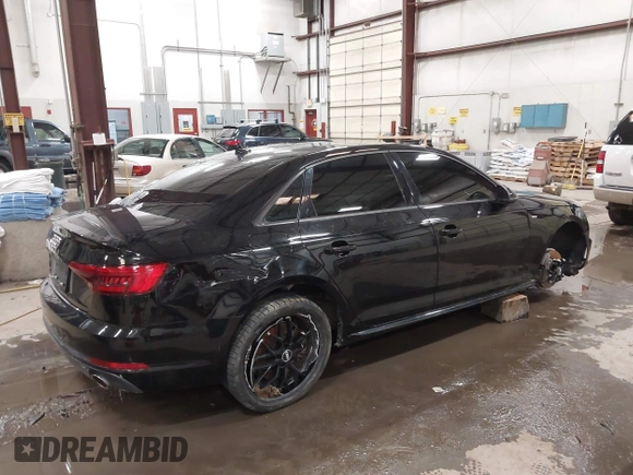 2017 Audi A4 Season of Audi Premium with VIN WAUDNAF40HN046152, listed as a IAAI auction lot 41533397 with 0 mi miles. Bid and sale history available at carsss.com. Image 4.