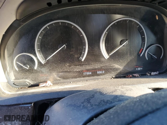 2013 BMW 7 Series 750i with VIN WBAYA8C50DC996469, listed as a Copart auction lot 41450395 with 17,504 mi miles and Non repairable. Bid and sale history available at DreamBid. Image 9.