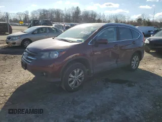 2013 Honda CR-V EX-L with VIN 5J6RM4H70DL010224, listed as a Copart auction lot 88466445 with 204,370 mi miles and Salvage Title. Bid and sale history available at carsss.com. Image 1.