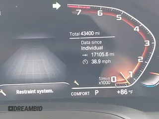2021 BMW 4 Series M440i xDrive with VIN WBA13AR09MCF74685, listed as a IAAI auction lot 41881537 with 43,400 mi miles and . Bid and sale history available at DreamBid. Image 15.