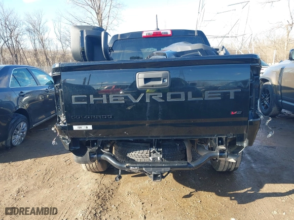 2021 Chevrolet Colorado 4WD Work Truck with VIN 1GCGTBEN7M1201304, listed as a IAAI auction lot 41728742 with 30,703 mi miles. Bid and sale history available at carsss.com. Image 17.