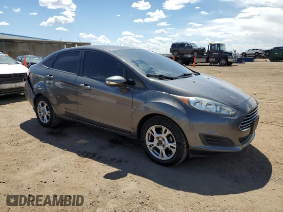 2016 Ford Fiesta SE with VIN 3FADP4BJ4GM127132, listed as a Copart auction lot 55107225 with 133,284 mi miles and Salvage Title. Bid and sale history available at DreamBid. Image 4.