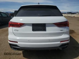 2022 Audi Q3 S line Premium Plus with VIN WA1EECF39N1046884, listed as a Copart auction lot 50009435 with 107,303 mi miles and Salvage Title. Bid and sale history available at carsss.com. Image 6.