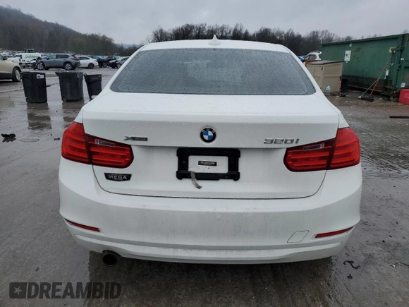 2015 BMW 3 Series 320i xDrive with VIN WBA3C3C5XFK202965, listed as a Copart auction lot 52422275 with 119,713 mi miles and Salvage title. Bid and sale history available at DreamBid. Image 6.