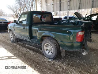 2000 Ford Ranger XL with VIN 1FTYR10V6YPB83482, listed as a Copart auction lot 47264635 with 0 mi miles and Salvage Title. Bid and sale history available at carsss.com. Image 2.