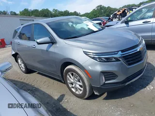 2024 Chevrolet Equinox LT with VIN 3GNAXUEG8RL244595, listed as a IAAI auction lot 42473981 with 37,570 mi miles and . Bid and sale history available at DreamBid. Image 1.