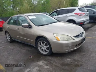 2005 Honda Accord LX with VIN 1HGCM66375A046949, listed as a IAAI auction lot 42066151 with 207,618 mi miles and . Bid and sale history available at DreamBid. Image 1.