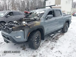 2024 Nissan Frontier Pro-4X с VIN 1N6ED1EK7RN603700, выставлен на аукционе IAAI как лот 41304169 с пробегом 16 миль миль и . История ставок и продаж доступна на DreamBid. Изображение 2.