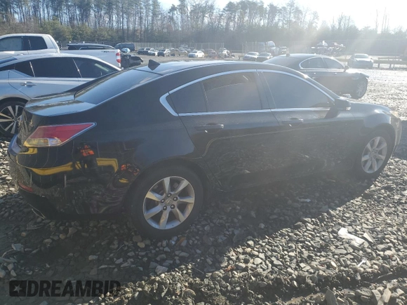 2013 Acura TL z VIN 19UUA8F22DA011525, wystawiony jako Copart lot #50602105 z przebiegiem 110 547 mil mil oraz Szkoda całkowita • Salvage title. Historia ofert i sprzedaży dostępna na DreamBid. Obrazek 3.