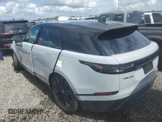 2025 Land Rover Range Rover Velar Dynamic SE z VIN SALYL2EX9SA393675, wystawiony jako Copart lot #74065714 z przebiegiem Nie podano mil oraz Nie do naprawy • Non repairable. Historia ofert i sprzedaży dostępna na DreamBid. Obrazek 2.