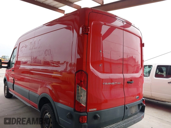 2016 Ford Transit Cargo with VIN 1FTYR2CMXGKA52348, listed as a IAAI auction lot 42048277 with 215,295 mi miles and . Bid and sale history available at DreamBid. Image 3.