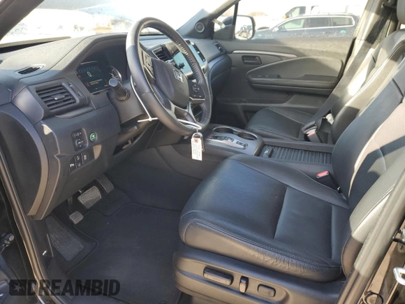 2023 Honda Passport EX-L with VIN 5FNYF8H58PB009525, listed as a Copart auction lot 44645365 with 30,582 mi miles and Salvage Title. Bid and sale history available at carsss.com. Image 7.
