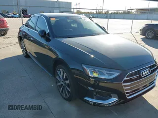 2022 Audi A4 Premium z VIN WAUABAF46NA019276, wystawiony jako IAAI lot #41059250 z przebiegiem 27 397 mil mil oraz . Historia ofert i sprzedaży dostępna na DreamBid. Obrazek 1.
