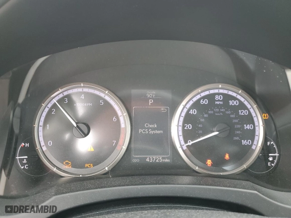 2015 Lexus RC 350 with VIN JTHHE5BC8F5002307, listed as a Copart auction lot 54145344 with 43,725 mi miles and Salvage Title. Bid and sale history available at carsss.com. Image 9.