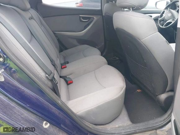 2011 Hyundai Elantra GLS PZEV with VIN 5NPDH4AE3BH056712, listed as a IAAI auction lot 41914369 with 144,513 mi miles. Bid and sale history available at carsss.com. Image 8.